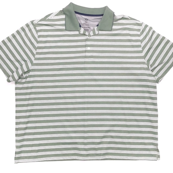 Arrow Performance Striped Golf Polos - Picture 2 of 7